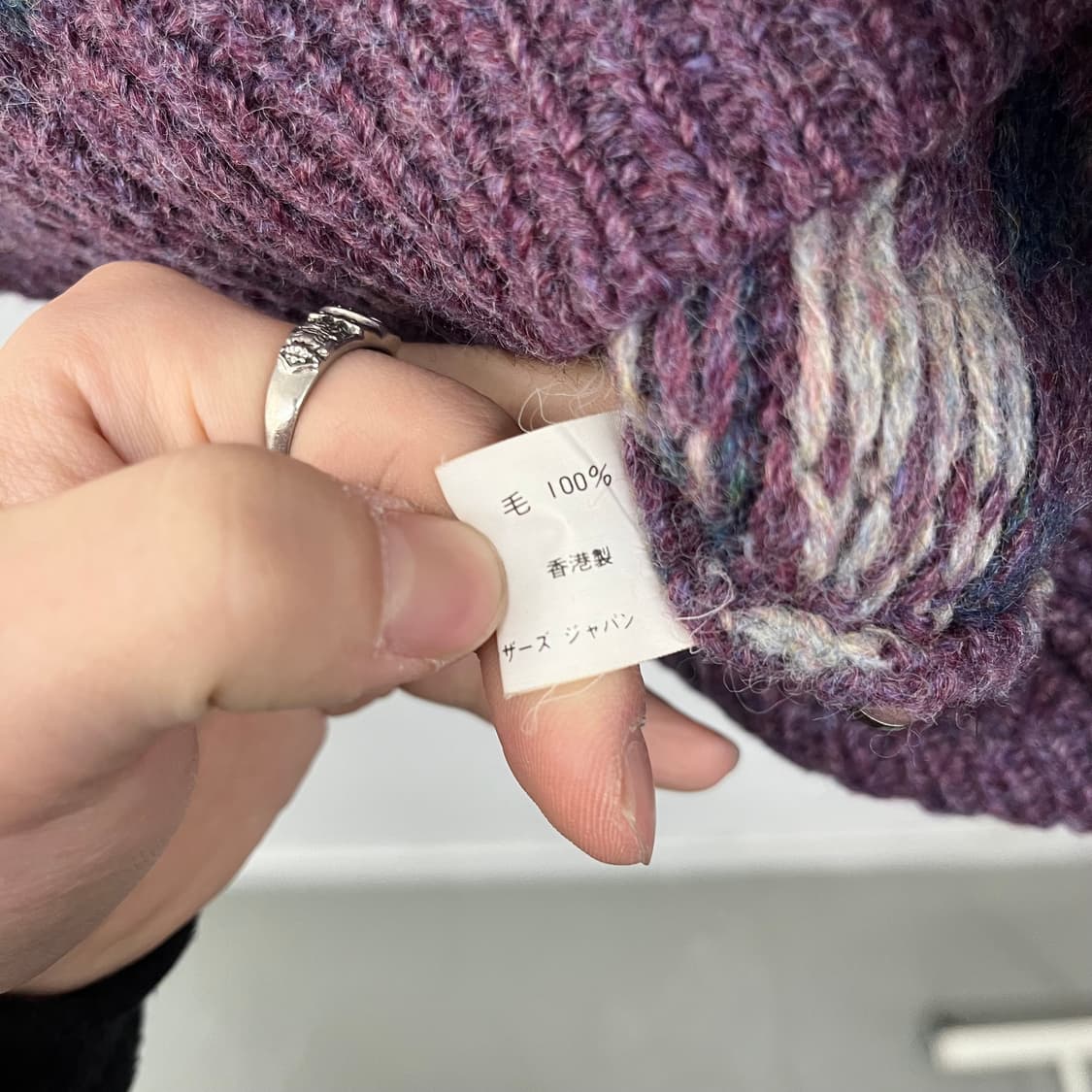 브룩스브라더스 체크 패턴 니트 여L 상품이미지7