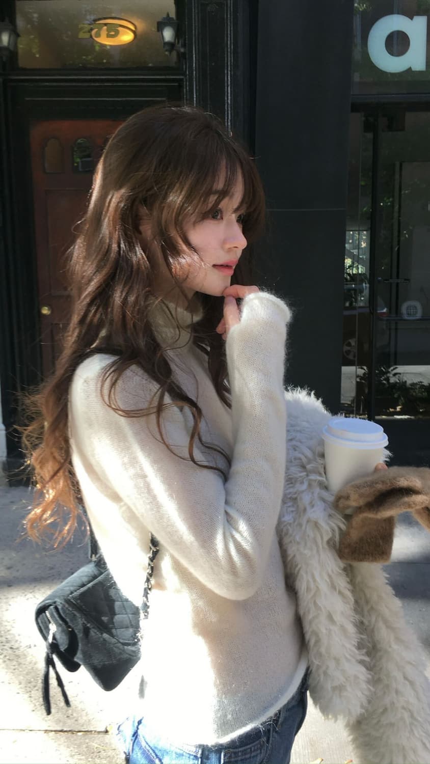 vegetable 베지터블 오브 모헤어 니트 아이보리 상품이미지1