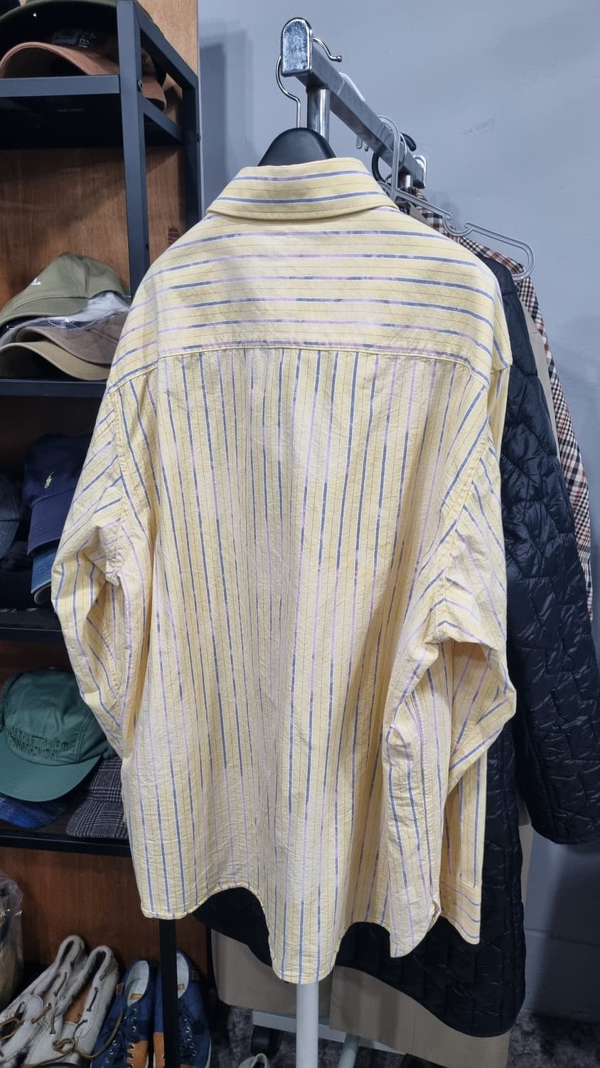 allsaints 올세인츠 나염 봄남방 110적당(xL) 상태매우좋음 상품이미지3