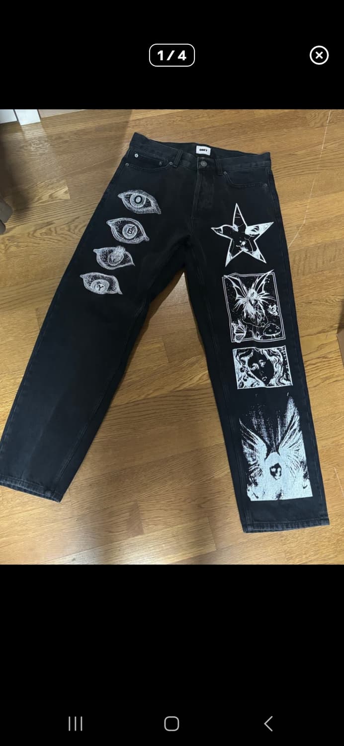 오베이 데님팬츠 상품이미지3