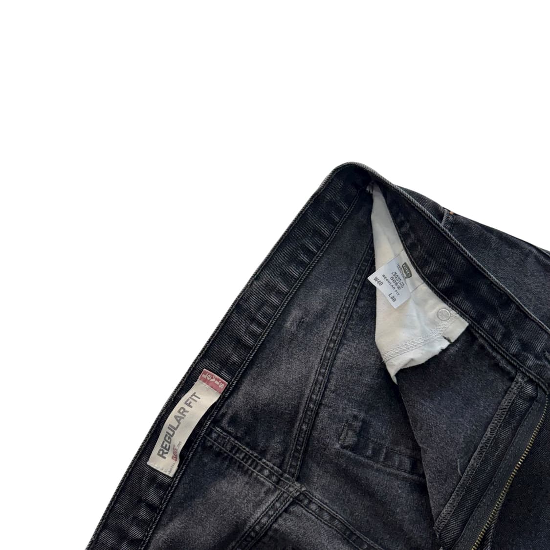 [40] 리바이스 505 블랙진 데님 청바지 [lv1077]] 상품이미지4