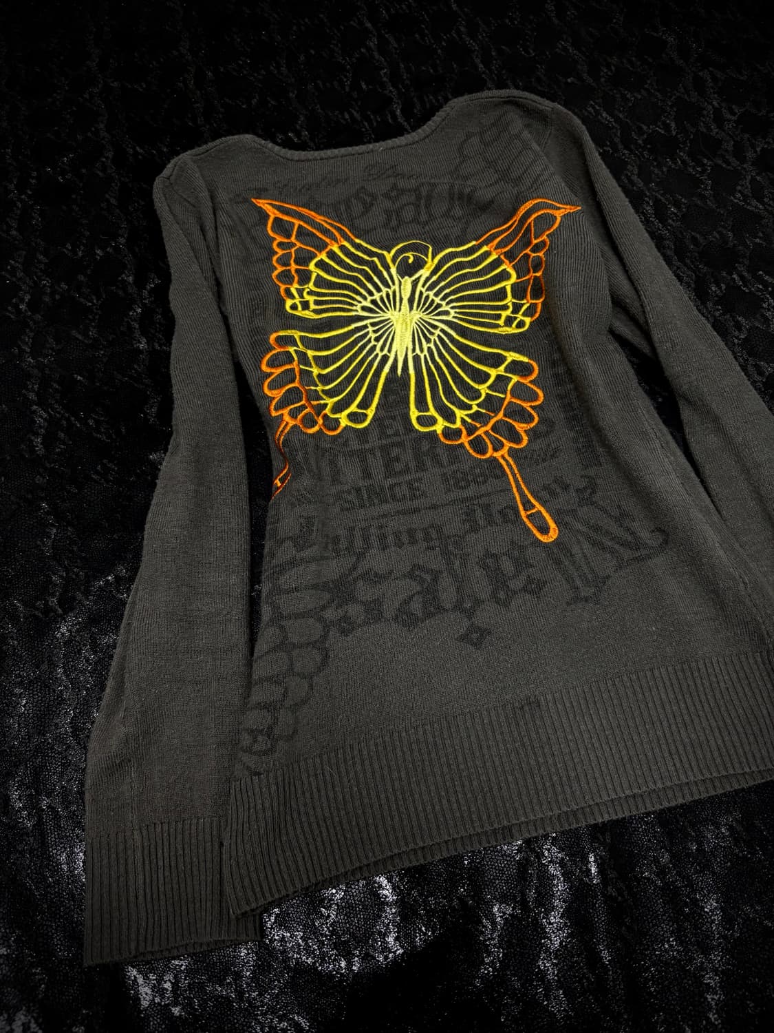 GLITZ”00‘s butterfly&Punk Print Sleeve 상품이미지2