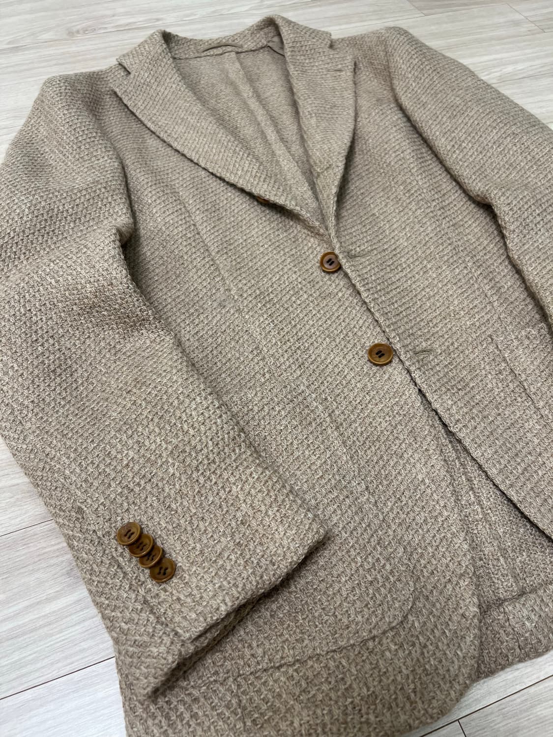 링자켓 / 란스미어 별주 울 바스킷 조직 자켓 / 46 상품이미지3