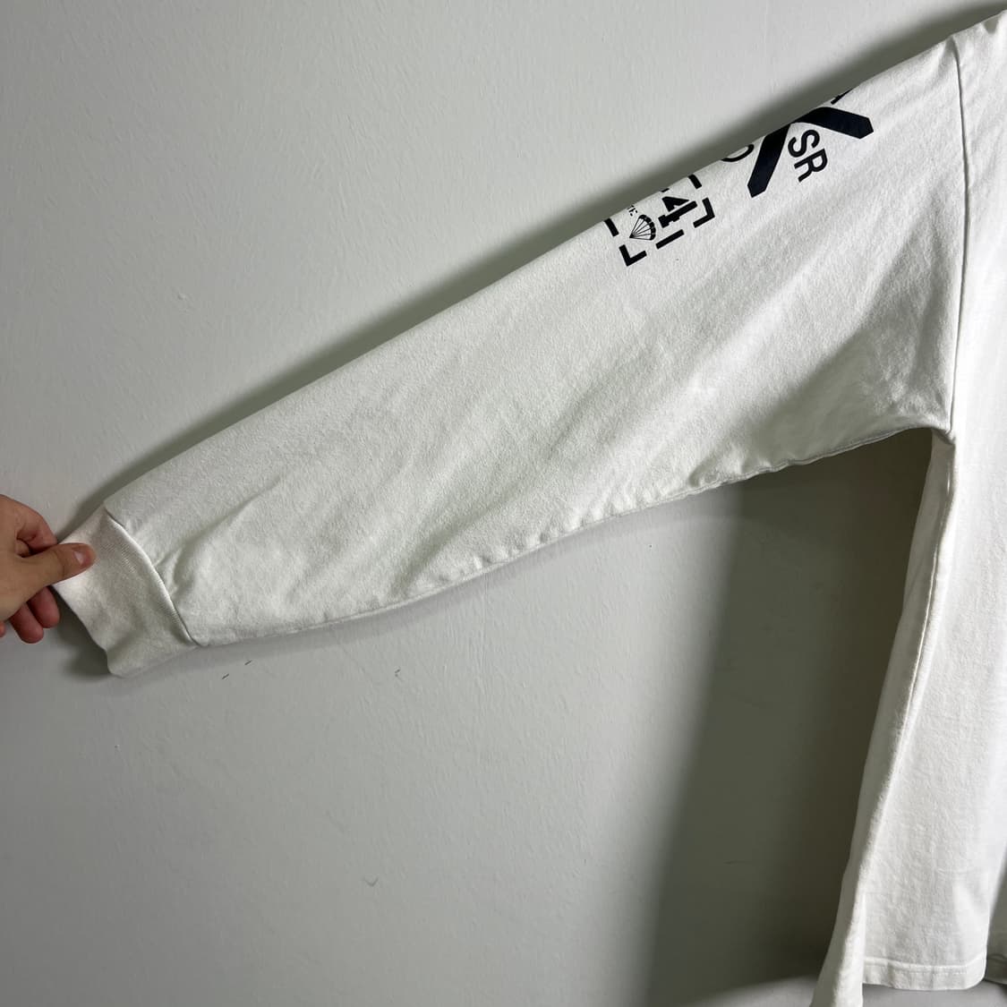 Avirex 아비렉스 밀리터리 로고 프린팅 맨투맨 M 상품이미지6