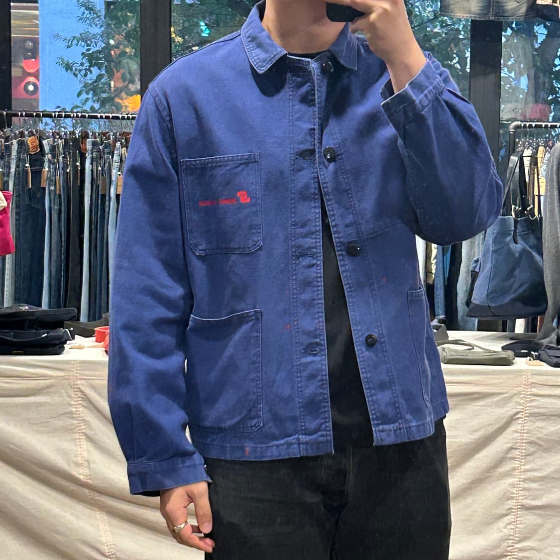 L) 프렌치 워크 자켓 메이드인 프랑스 상품이미지1