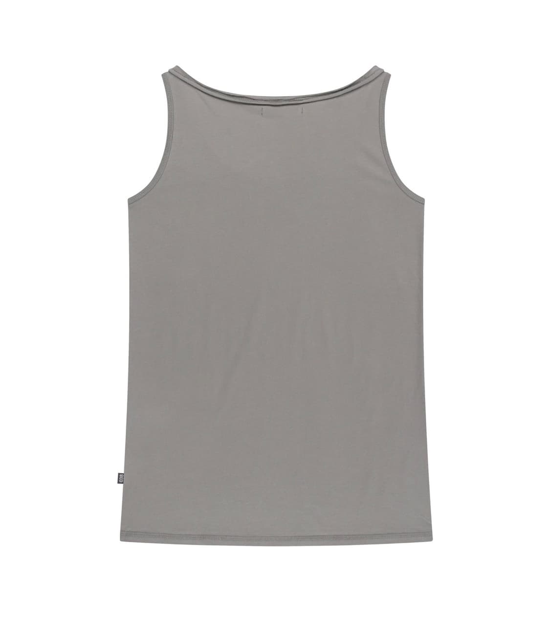 038 raw edge sleeveless grey 상품이미지2
