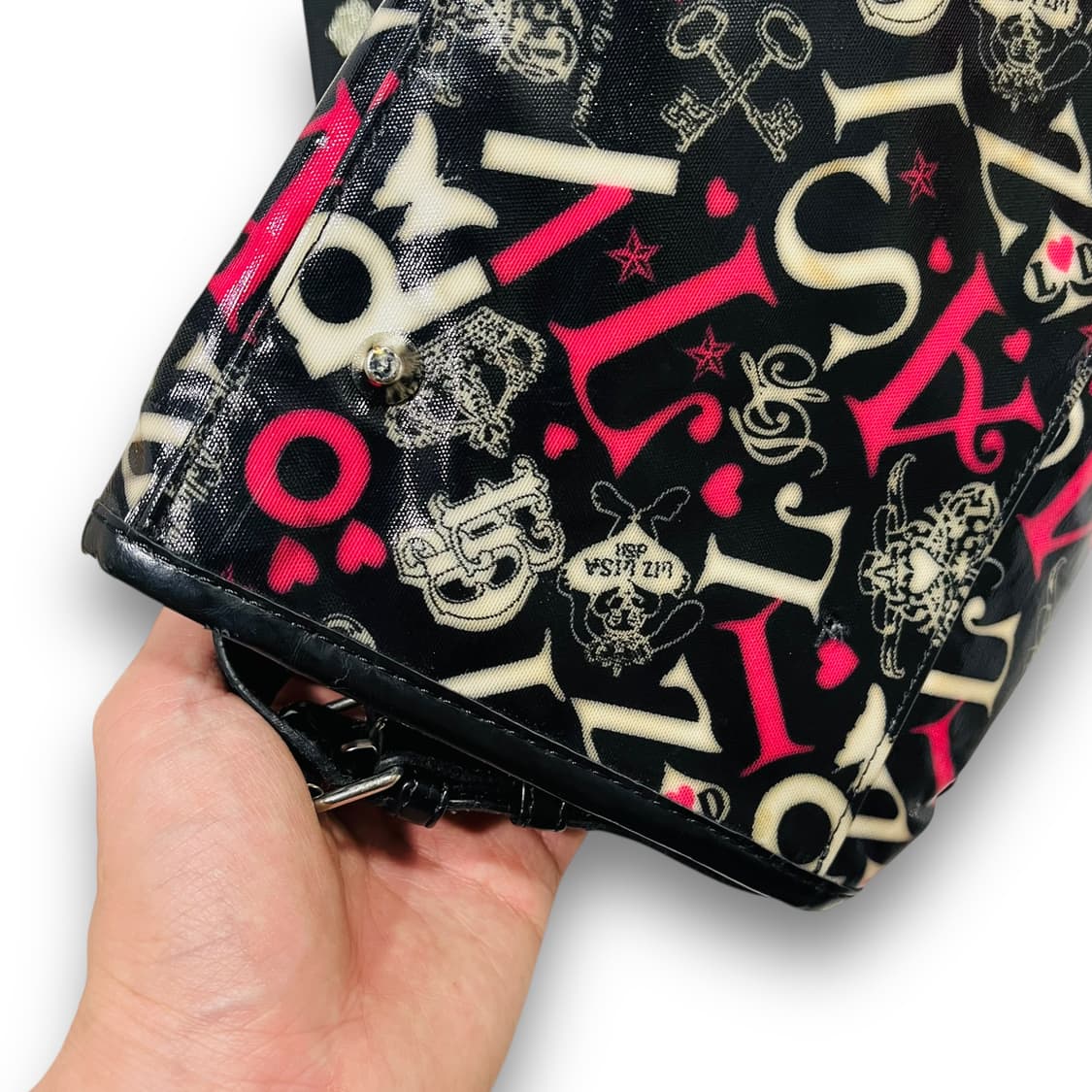 리즈 리사 돌 러블리 아트 글로시 보스턴 다용도 크로스백 상품이미지9