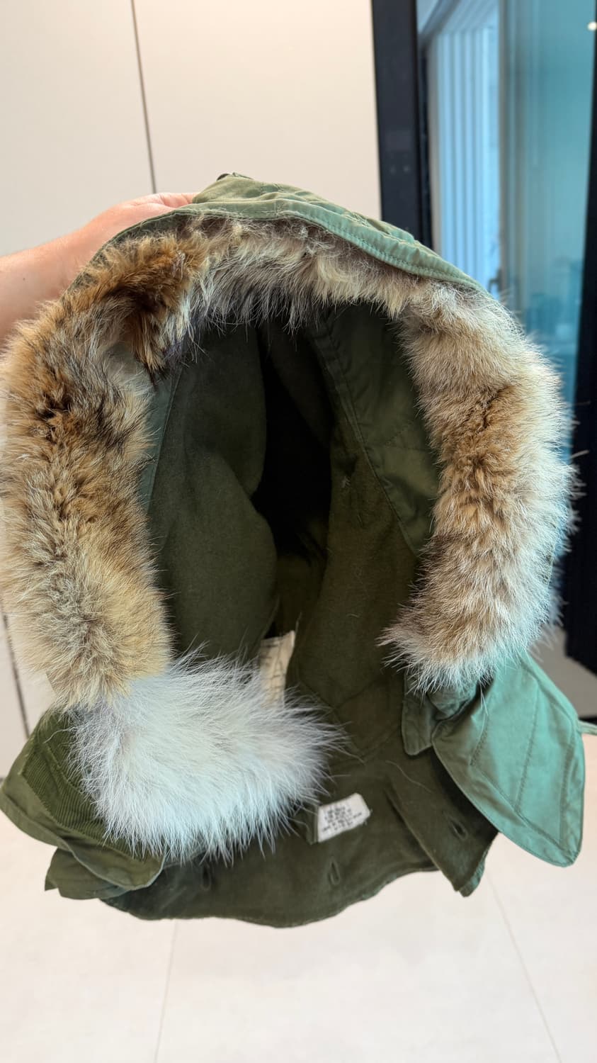 OG 오리지널 M-51 Fishtail Parka 후드 울프 퍼 상품이미지1