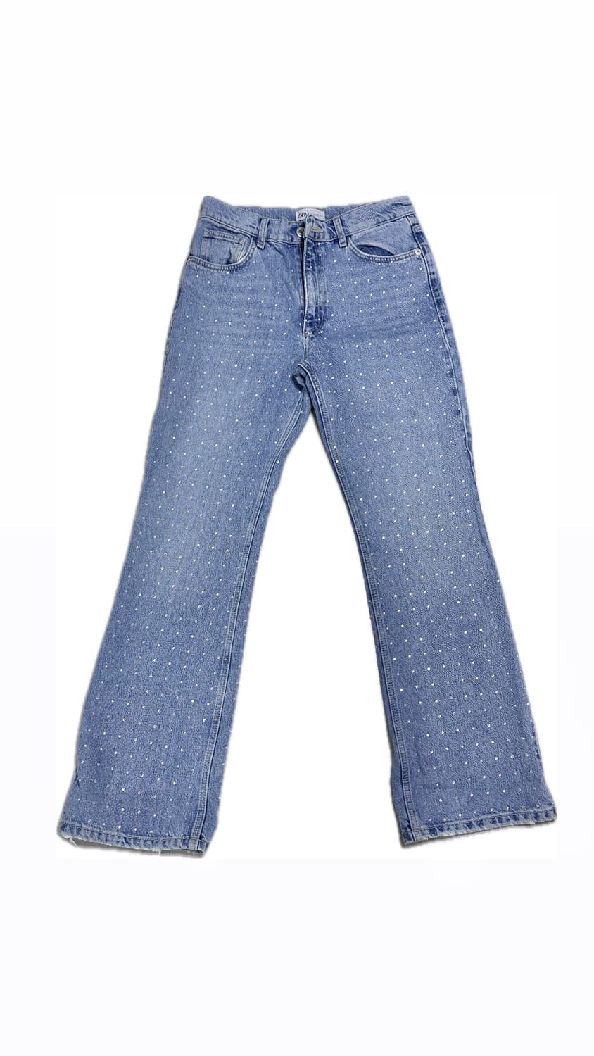 급처분! ZARA 자라 라인스톤 데님 셋업 S/M 상품이미지4