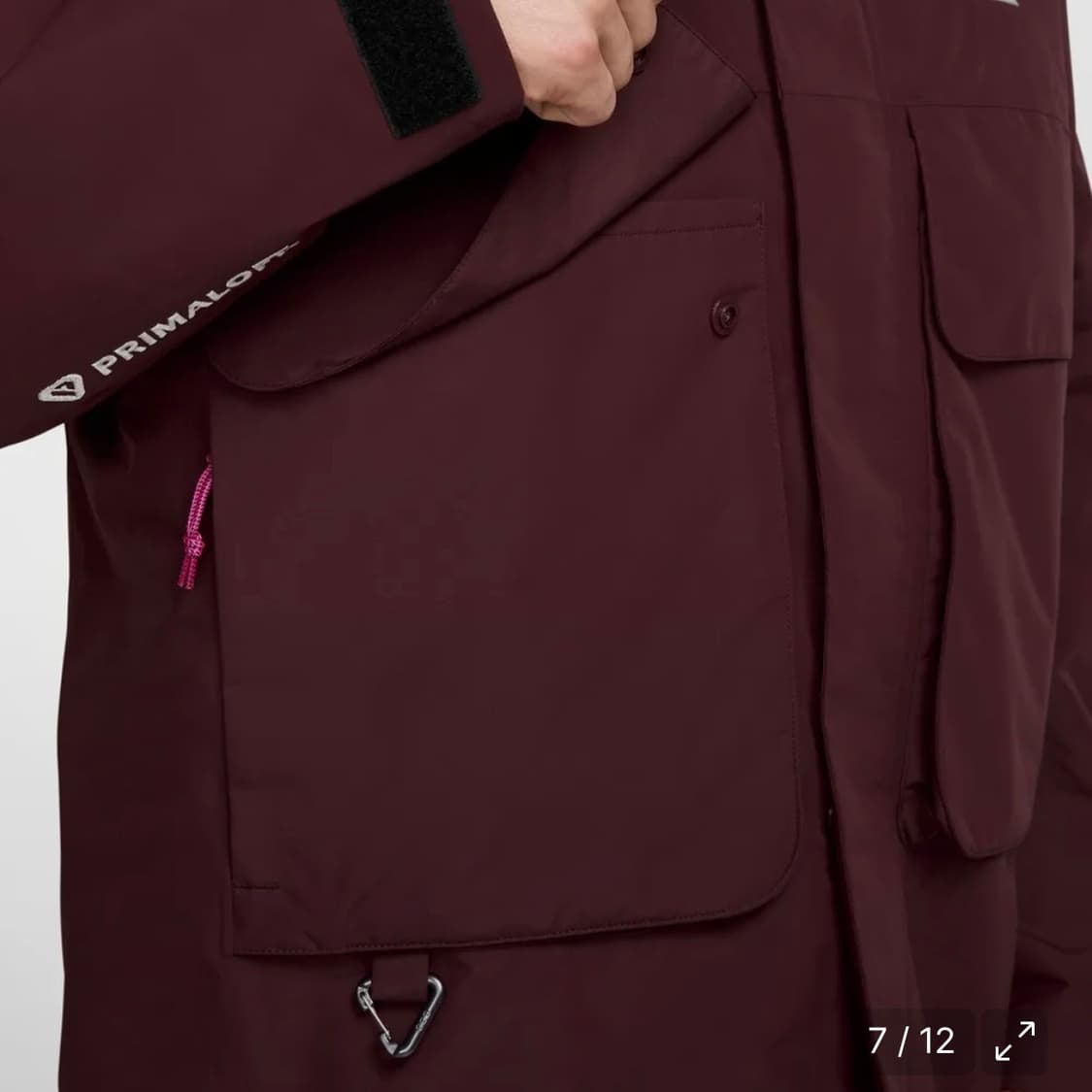 나이키 ACG 프리마로프트 스컬 피크 스톰 핏 재킷 버건디(S) 상품이미지3