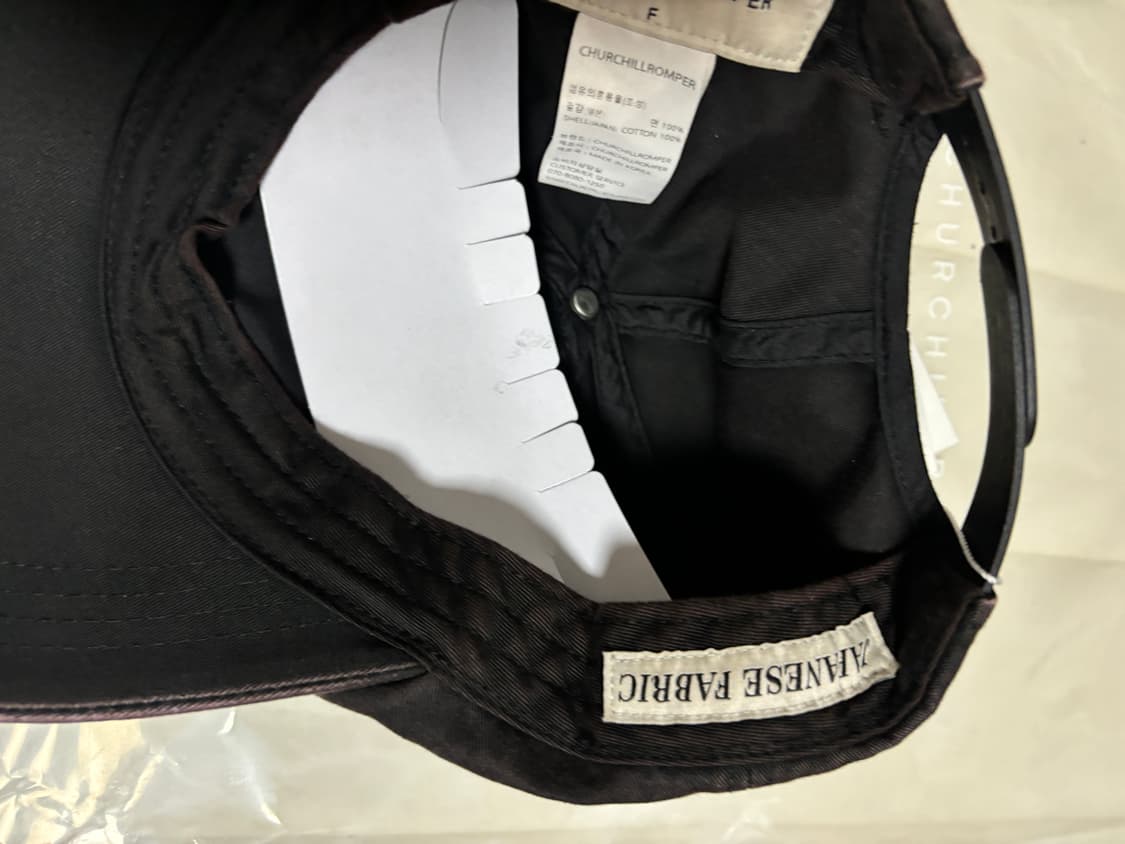 처칠롬퍼 볼캡 새상품 상품이미지2