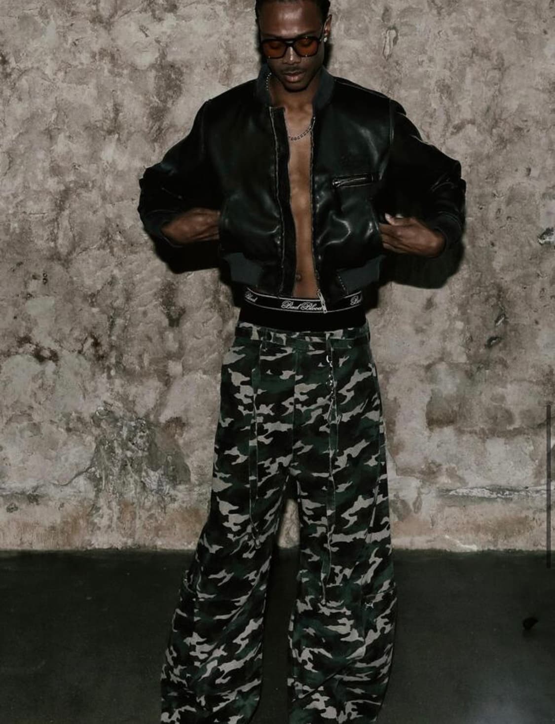 커브드 카고 팬츠 - 카모 상품이미지2