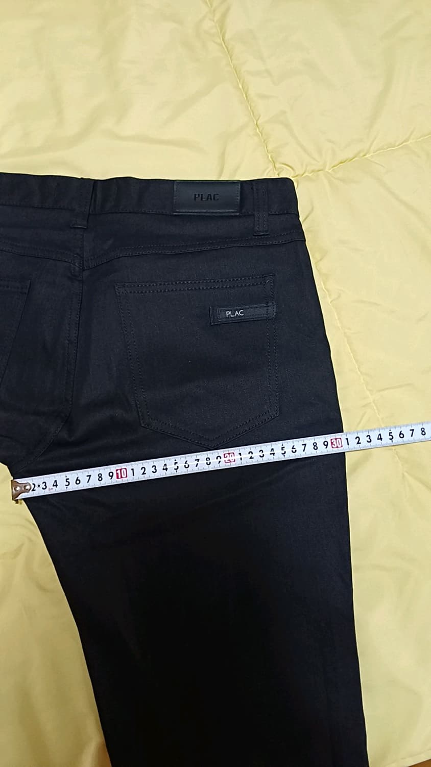 플랙 스판슬림블랙진 33인치 기장100 상품이미지7