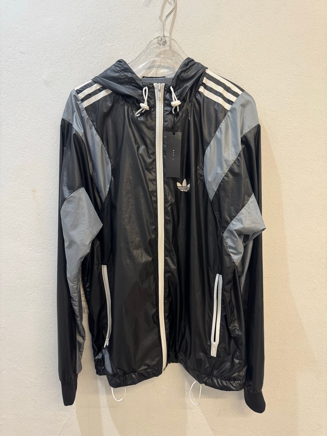 Adidas Black Windbreaker Jacket  상품이미지1