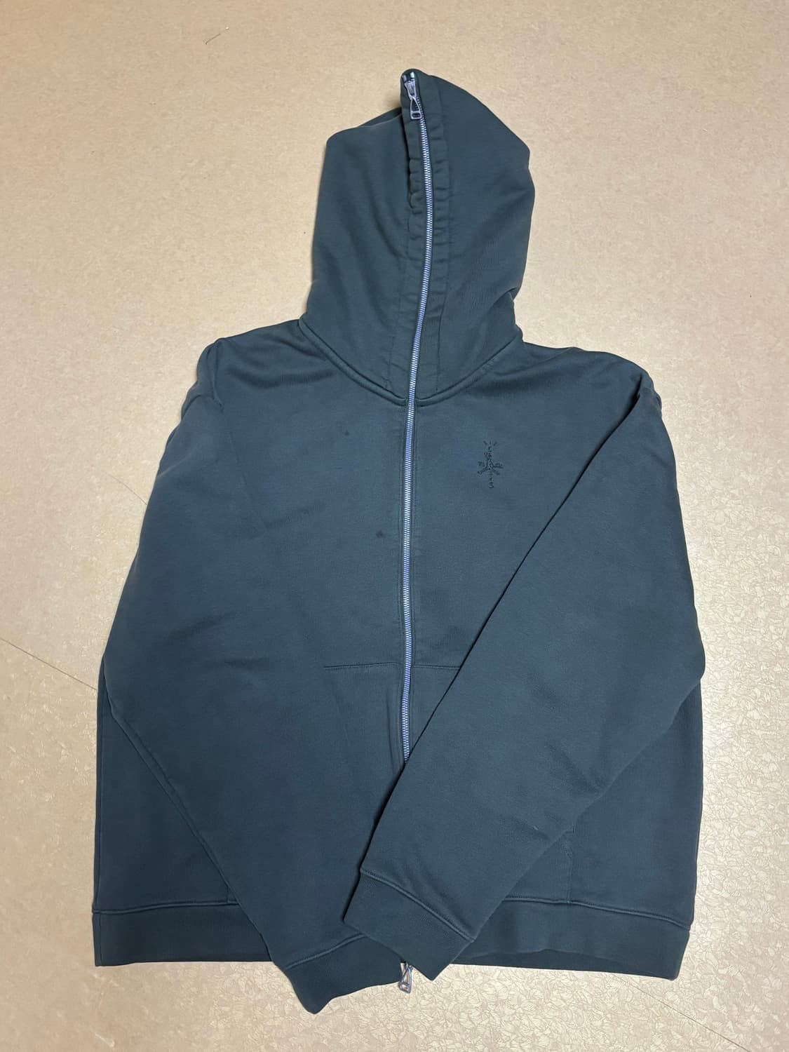 조던 트래비스 스캇 풀집 후드 카키 상품이미지2