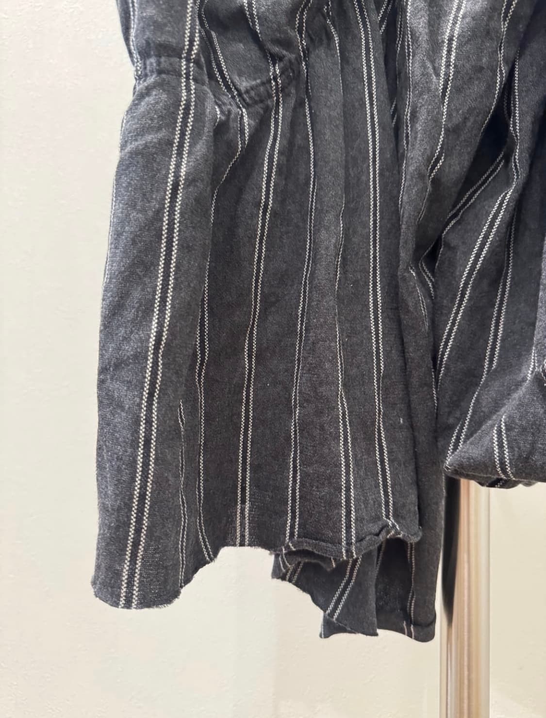 요지야마모토y’s 스트라이프 비대칭 팬츠 상품이미지4