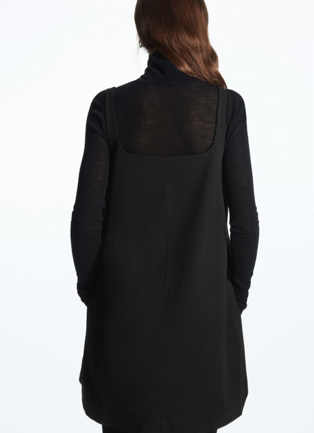 새상품) cos 컨트래스트 패널미니드레스 M(44-66사이즈) 상품이미지3