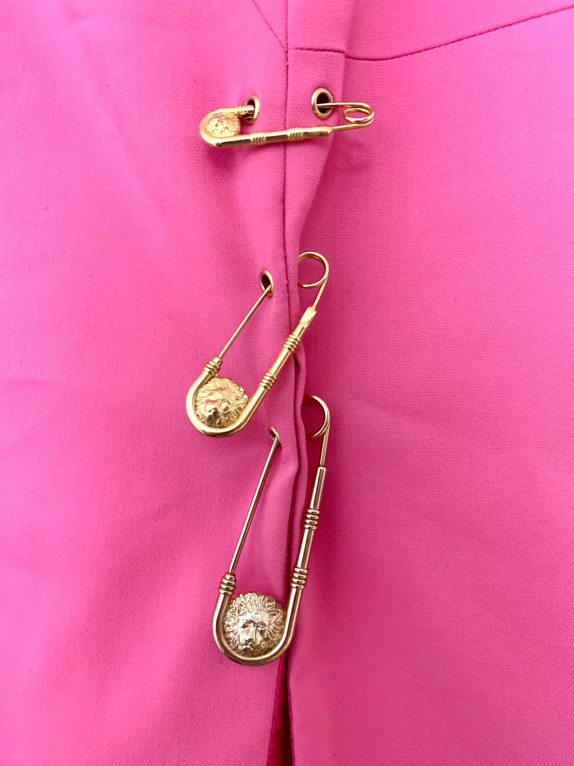 VERSUS 베르사체 핑크 슬림 핏 원피스 상품이미지9