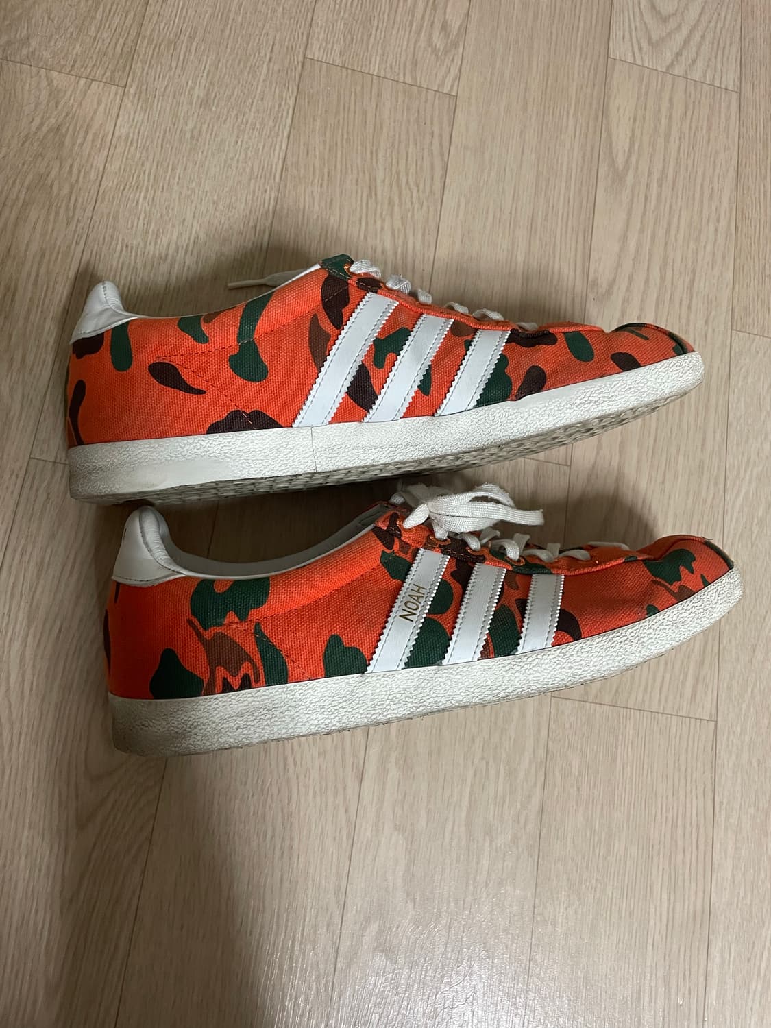 Adidas x Noah Gazelle OG Orange Camo 상품이미지1