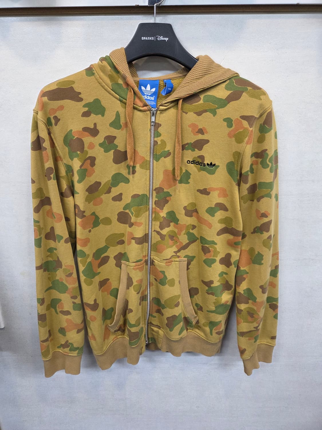 아디다스 카모 기모 후드집업 100 상품이미지1