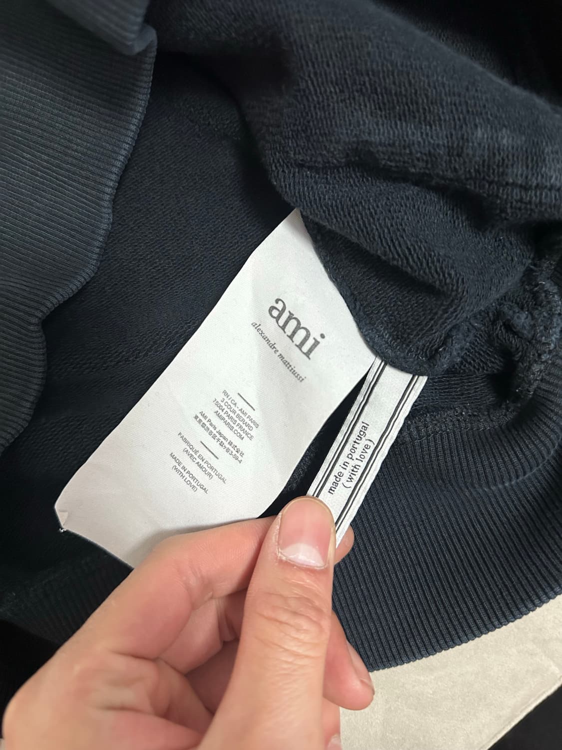 Ami hoodie S(90-95) 상품이미지5