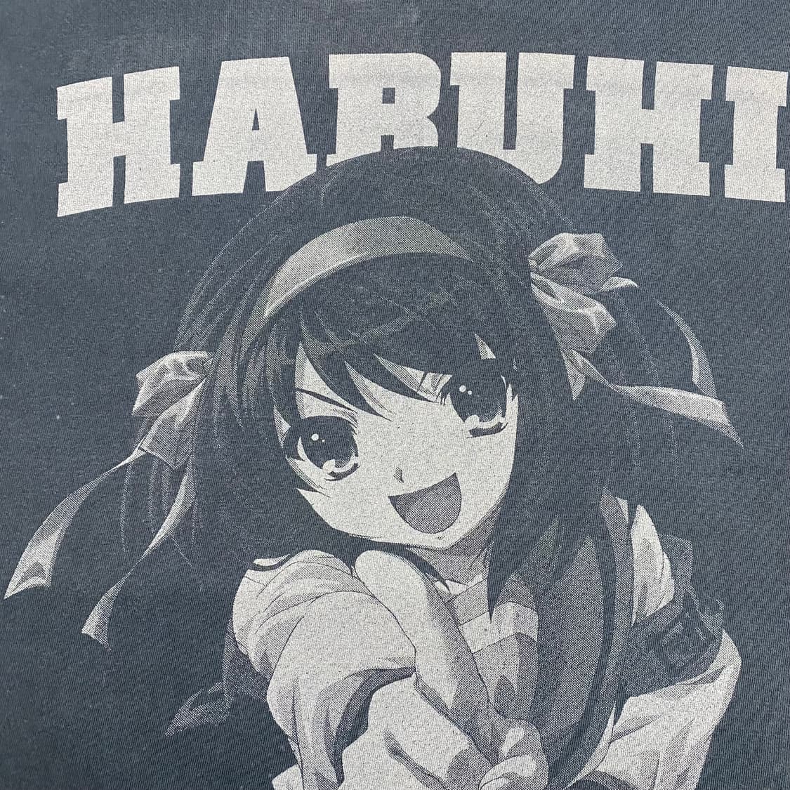 코스파 스즈미야 하루히 00s 빈티지 애니메이션 티셔츠 상품이미지4