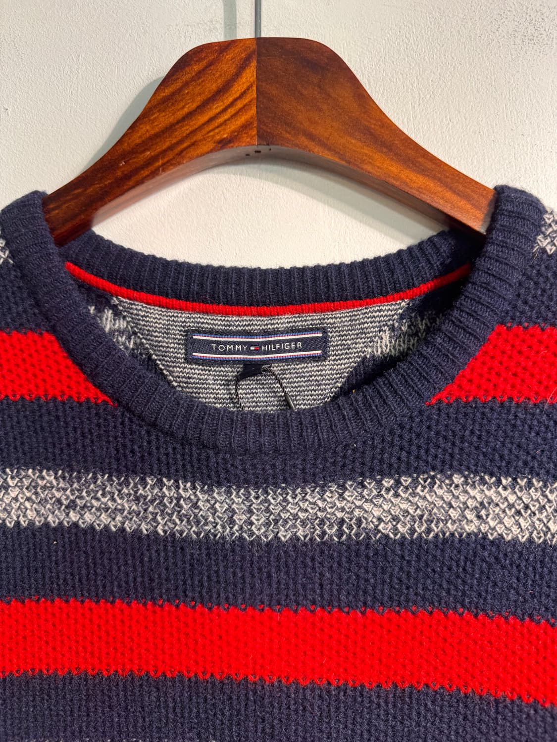 Tommy Hilfiger 타미힐피거 울혼방 니트 XL C503 상품이미지3