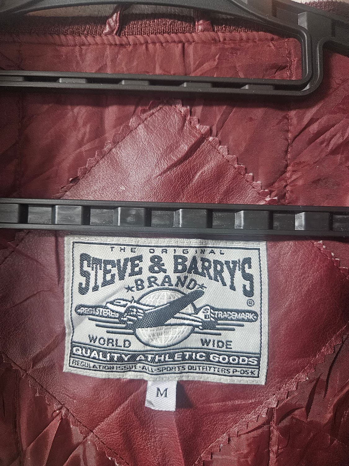 STEVE & BARRY'S 버지니아텍 야구점퍼 M 상품이미지3