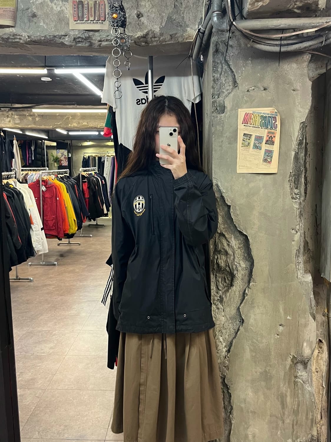 나이키 유벤투스 바람막이 차콜 S #csz2070 상품이미지2