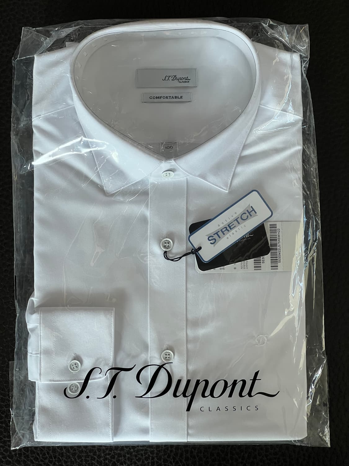 에스티듀퐁/ 클래식 셔츠 화이트, 100사이즈 상품이미지1