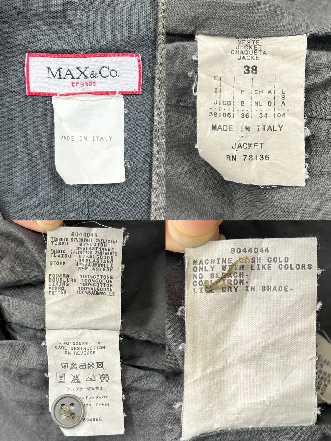 막스앤코 빅토리안 버튼 자켓 상품이미지6