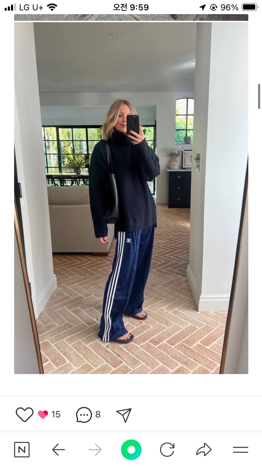 Adidas Adicolor Baggy Fit Firebird Track 상품이미지3