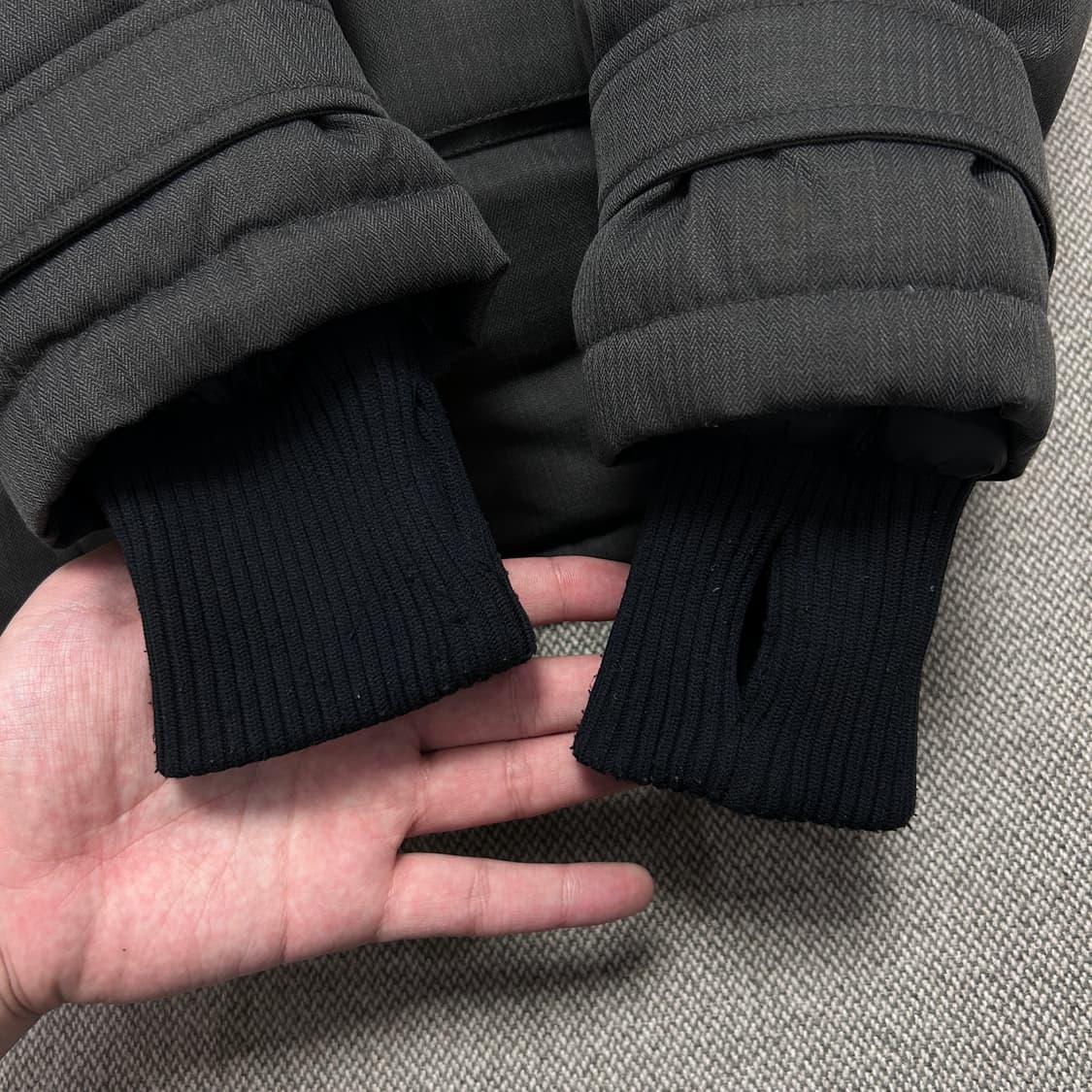 (한글택)노비스 야테시 덕다운 패딩(XS) 상품이미지6
