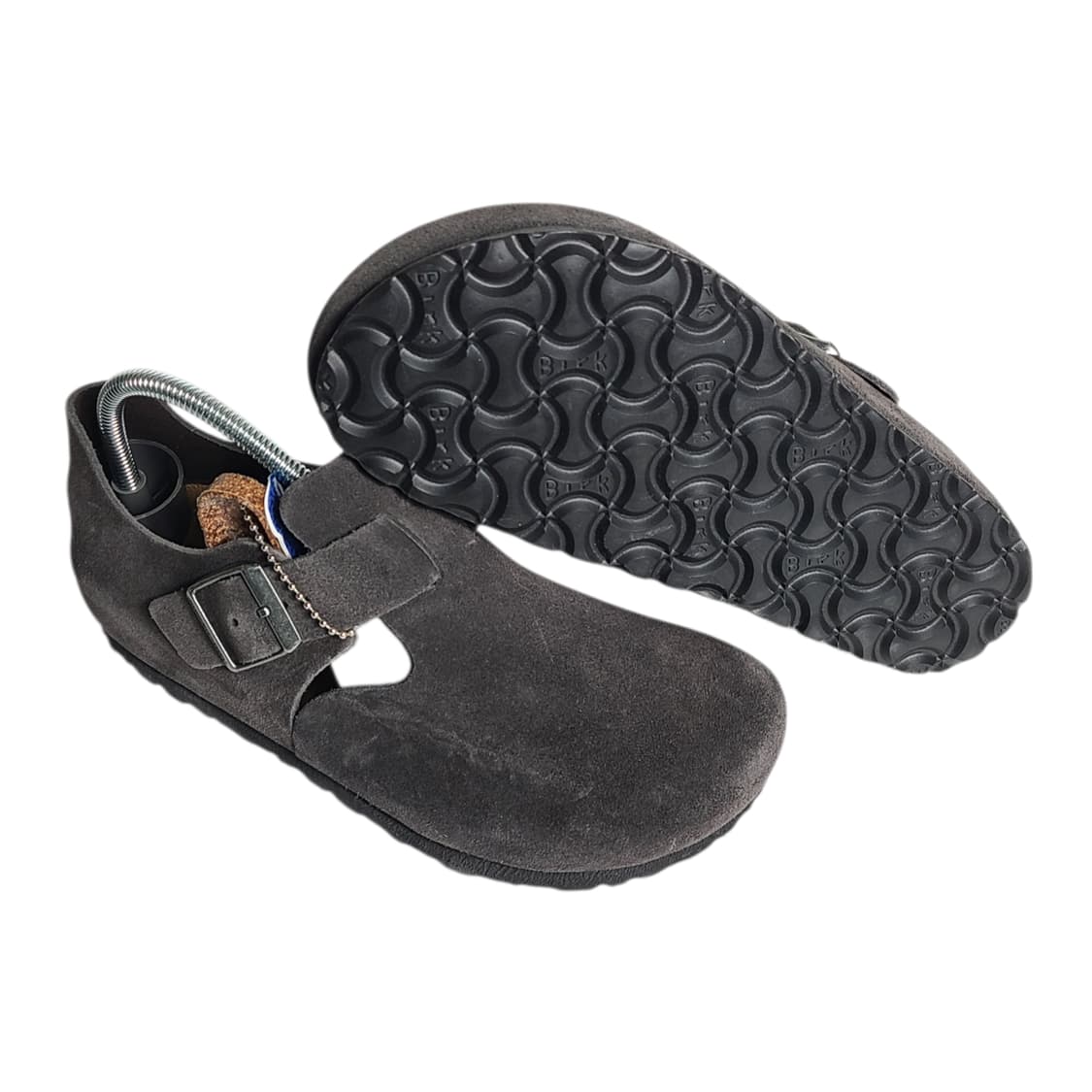 230) Birkenstock 버켄스탁 런던 스웨이드 그레이 상품이미지2