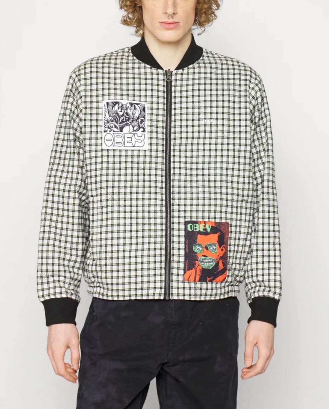 Obey carter reversible jacket L 상품이미지1