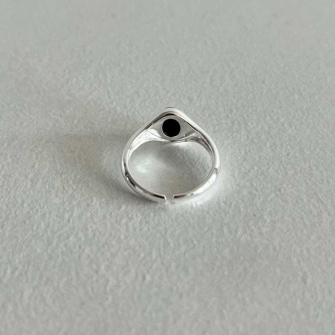 블랙 원석 반지 상품이미지3