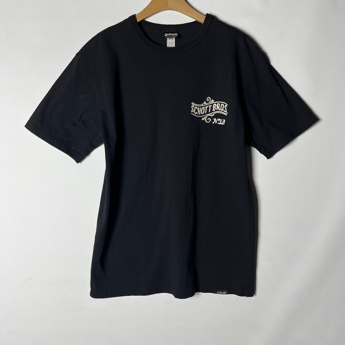 [Schott] 쇼트 체인스티치 반팔티셔츠 상품이미지2