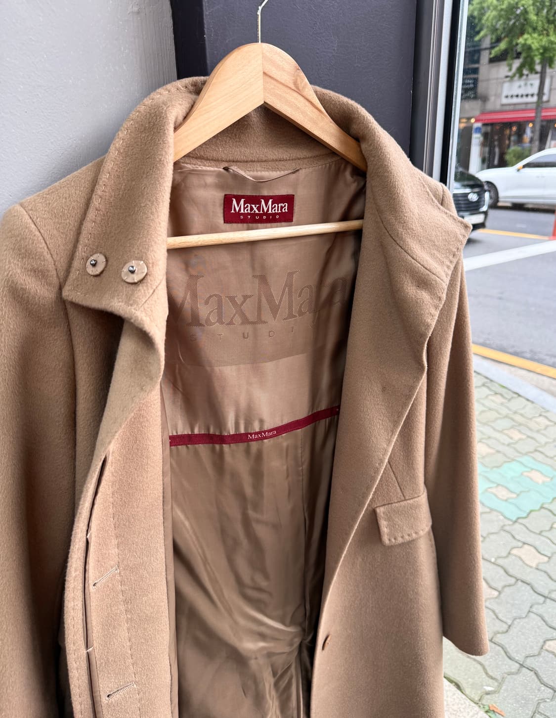 38 / 막스마라 인트렌드 울 코트 상품이미지7