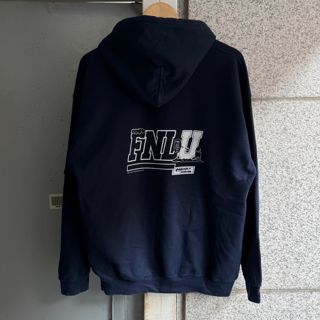 VTG JPN FNLU 스케이트 보드 로고 후드티 상품이미지2