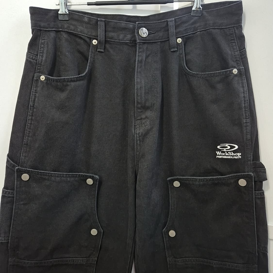 트래블 카펜더 블랙 데님 팬츠 남성 L 상품이미지2