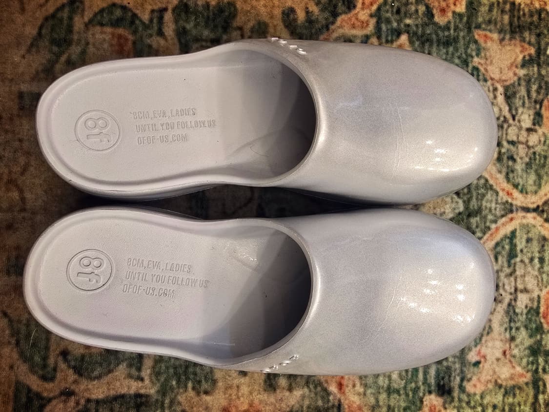 오프오프(OFOF) 1F 퓨어 실버 뮬 상품이미지10