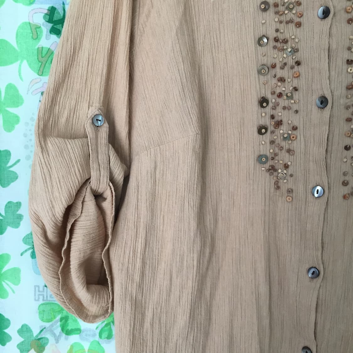 하구미 코디 세트 롱스커트 셔츠 상품이미지4