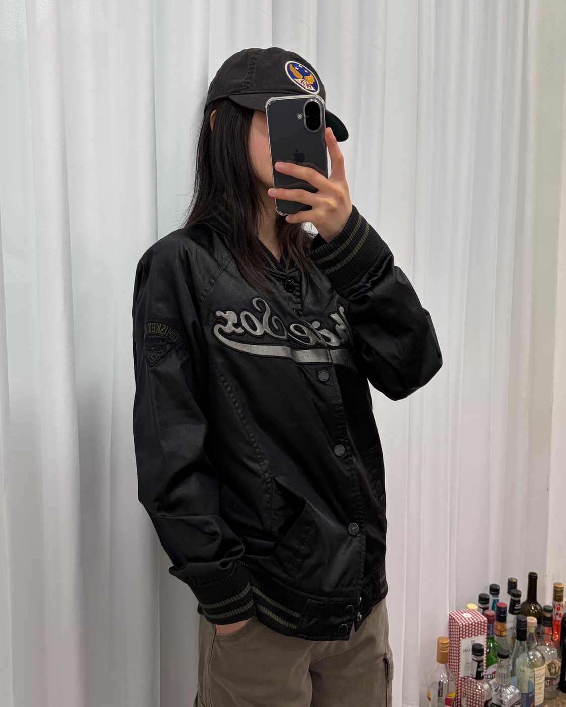 [M]MLB 화이트 삭스 새틴 스타디움 자켓 상품이미지2