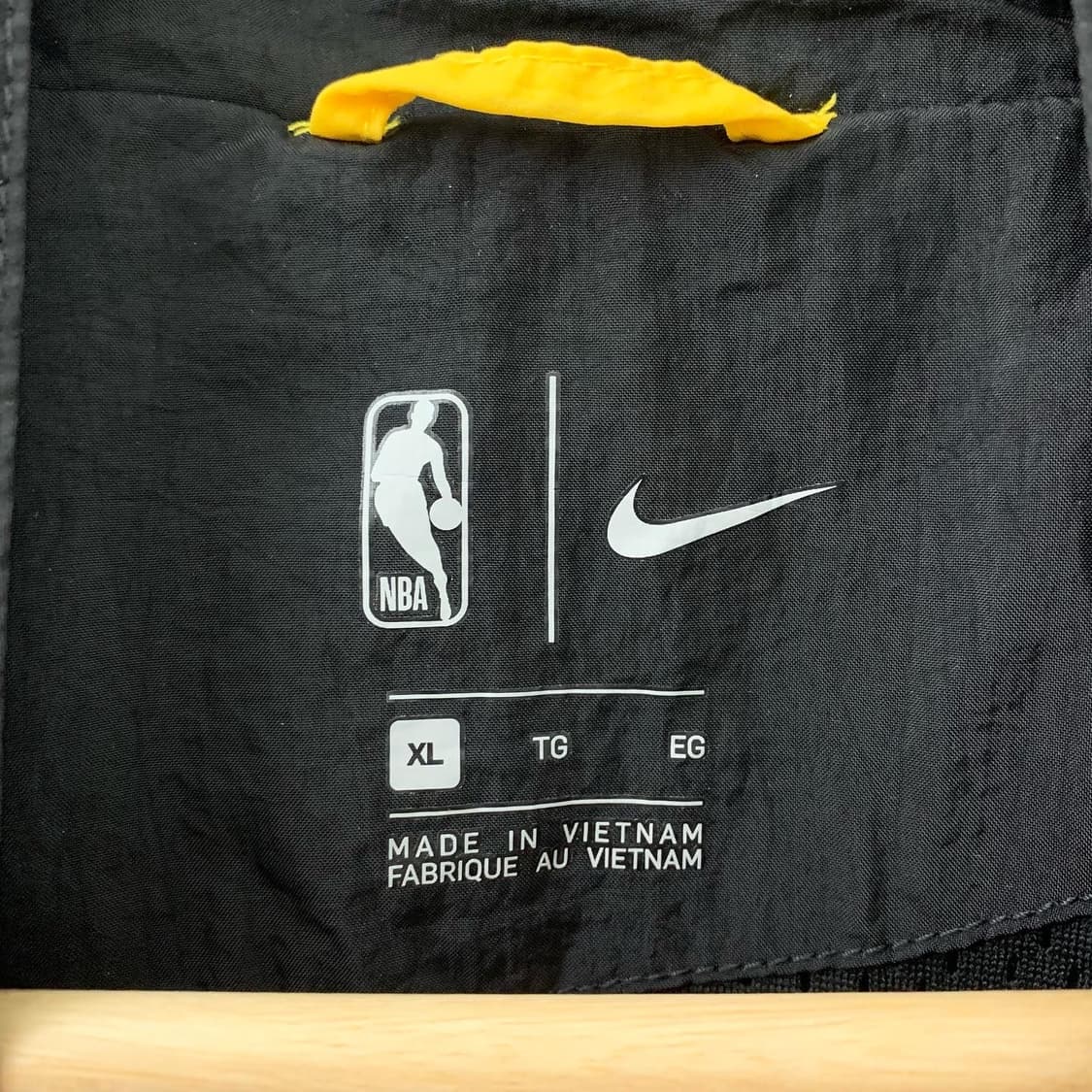 나이키 레이커스 NBA 블랙 윈드브레이커 상품이미지6