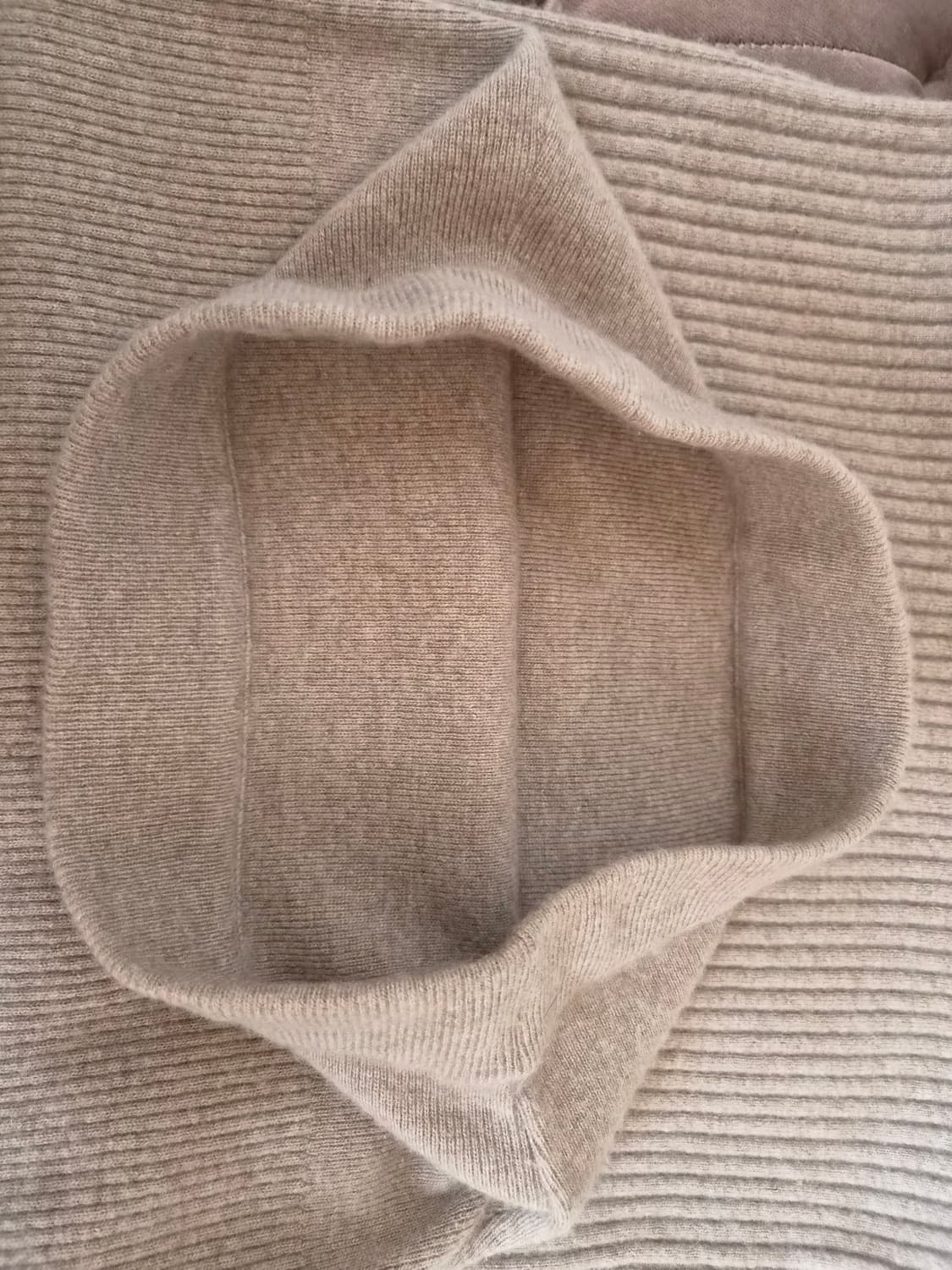 여성 베이지니트롱스커트 상품이미지5