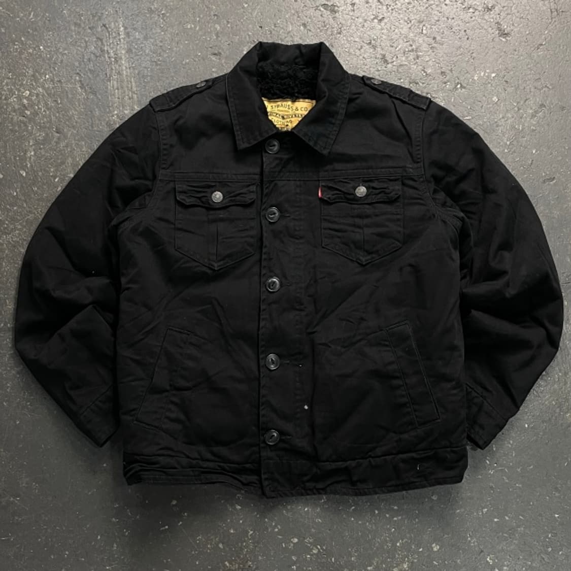 100 리바이스 레드탭 보아털 워크자켓 상품이미지1