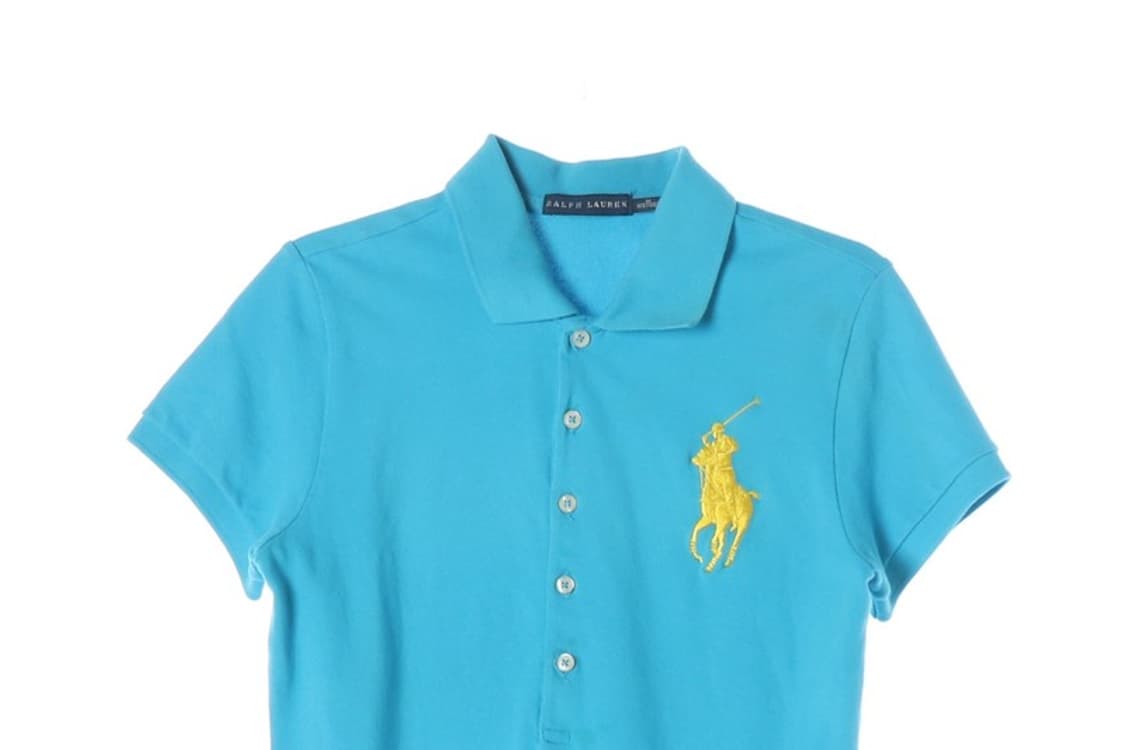 폴로 랄프로렌 빅포니 자수 슬림핏 카라티 M 상품이미지3