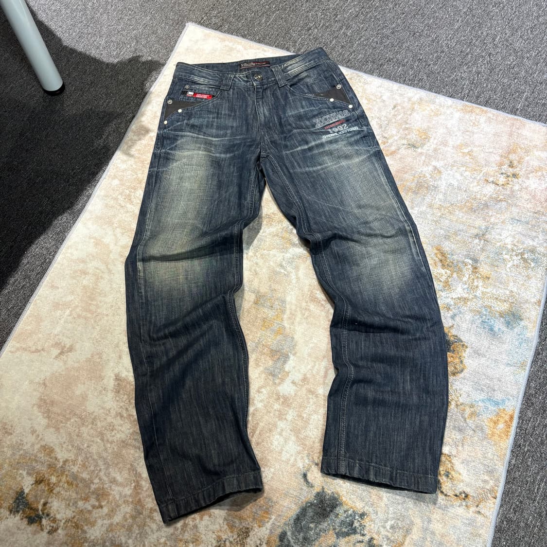 FUBU푸부 빈티지 데님워크 팬츠 상품이미지2