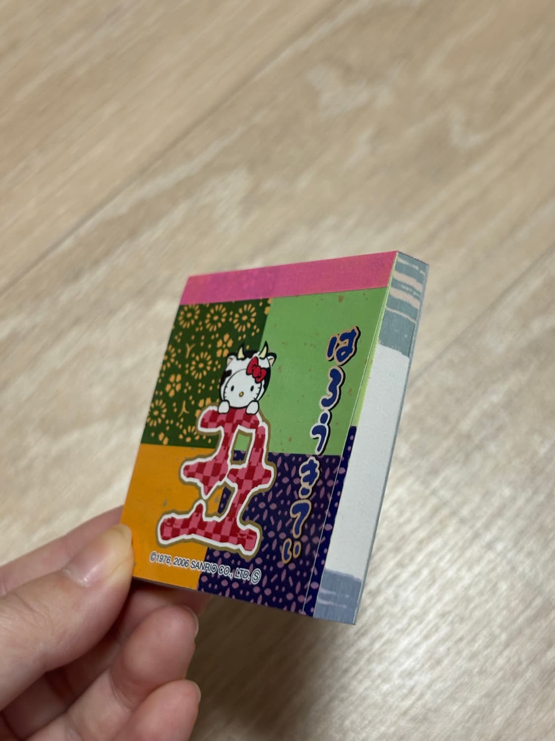 산리오 고전 젖소키티 미니 메모지 상품이미지2