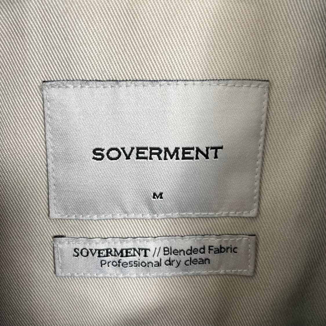 소버먼트 오클라호마 레터링 코치 자켓 상품이미지7